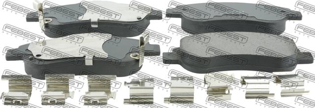 Тормозные колодки Febest. Артикул 0301-REF