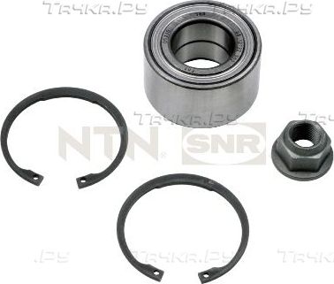 Ступичный подшипник (комплект) NTN / SNR передний для Volvo 460 1988-1996. Артикул R165.16