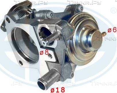 Клапан EGR (рециркуляции выхлопных газов) Era OEM для Peugeot Boxer III 2006-2026. Артикул 555090