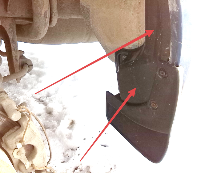 Подкрылок ZZVF задний правый для Mitsubishi Lancer IX 2003-2013. Артикул ZVHD101702102R