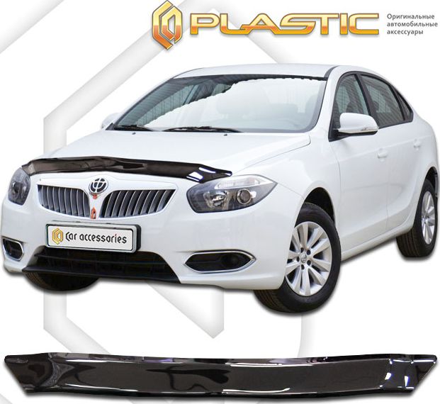 Дефлектор СА Пластик для капота (Classic черный) Brilliance H530 2013–2026. Артикул 2010010111199