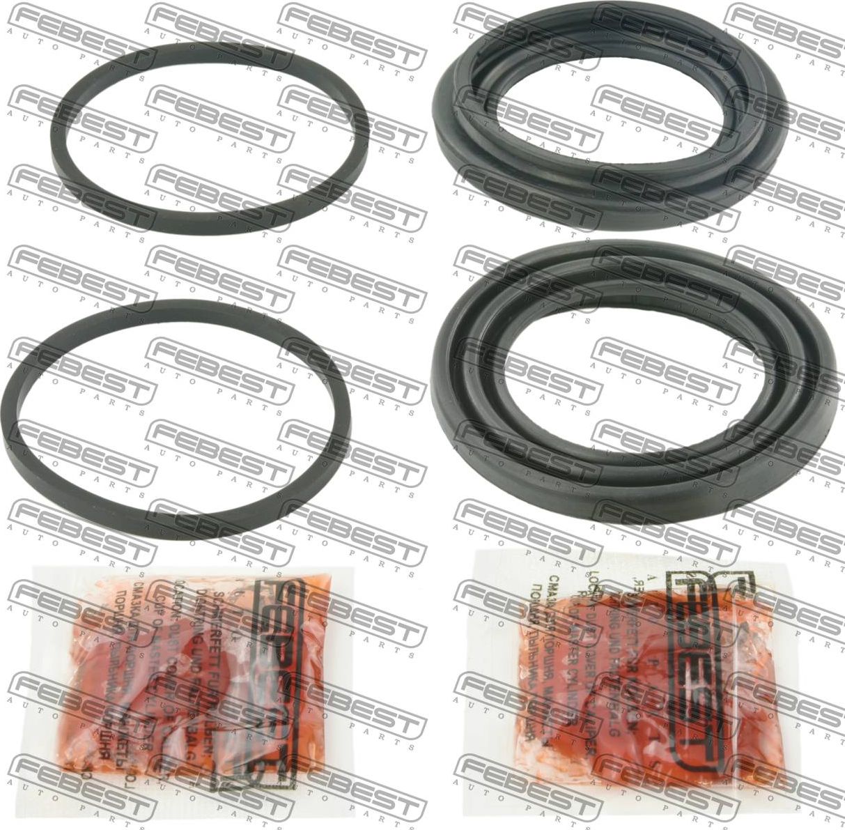 Ремкомплект тормозного суппорта Febest. Артикул 0475-DAF