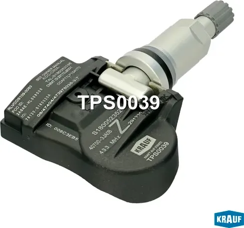 Датчик давления в шине NISSAN Altima (12-),Murano (14-),Pathfinder (13-) KRAUF Krauf. Артикул TPS0039