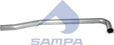 Глушитель Sampa передний для MAN L2000 1993-2005. Артикул 021.214