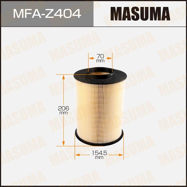 Воздушный фильтр Masuma. Артикул MFA-Z404