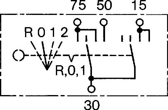 Замок зажигания Bosch. Артикул 0 342 309 003