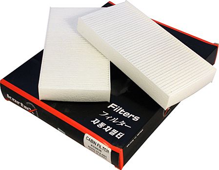 Фильтр воздушный салона HONDA Civic (01-05),CR-V (02-) комплект (2шт.) KORTEX. Артикул KC0035