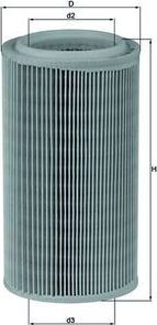 Воздушный фильтр Mahle. Артикул LX 852