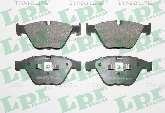 Тормозные колодки LPR. Артикул 05P1509