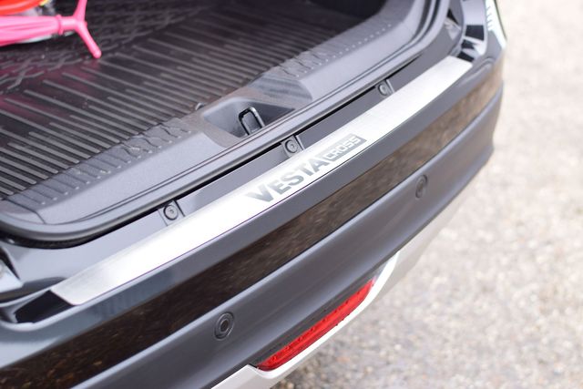 Накладка PT Group на задний бампер (НПС) для Lada Vesta SW Cross 2017-2026. Артикул 01412601