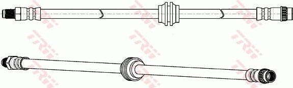 Тормозной шланг TRW. Артикул PHB900