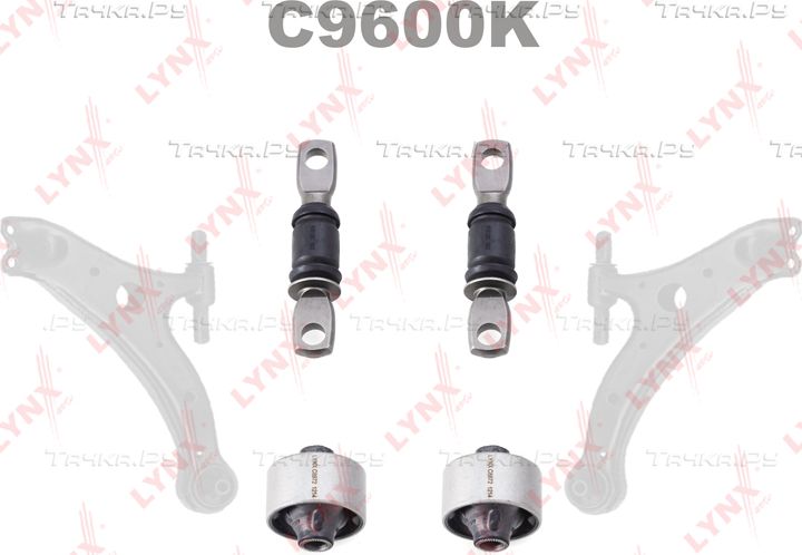 Сайлентблок переднего рычага подвески LYNXauto KIT для Lexus ES V 2006-2012. Артикул C9600K
