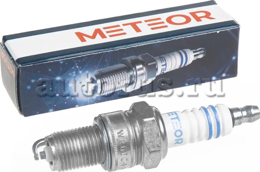 Свеча зажигания blue line (WR6DC+)(BOSCH 0242240592) никель-иттрий (Meteor) Meteor. Артикул sa212