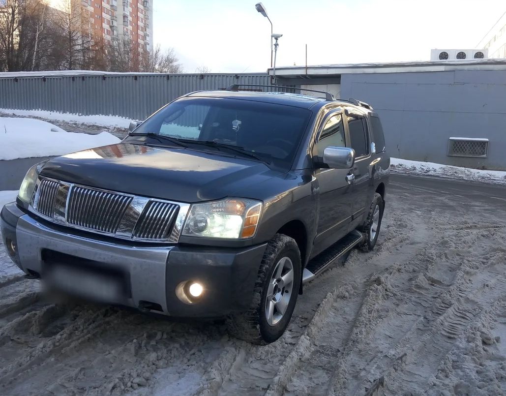 Дефлекторы V-Star для окон Nissan Armada 2004-2010. Артикул D57440