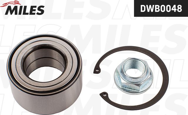 Ступичный подшипник (комплект) Miles передний передний для Ford Fiesta VII 2017-2026. Артикул DWB0048