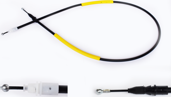 Трос ручника (тросик ручного тормоза) ASAM задний правый для Renault Trafic II 2001-2014. Артикул 73892