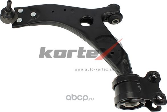 Рычаг подвески FORD Focus 2,C-Max (04-) VOLVO S40 передней нижний левый (18мм) K (Kortex). Артикул KSL5305