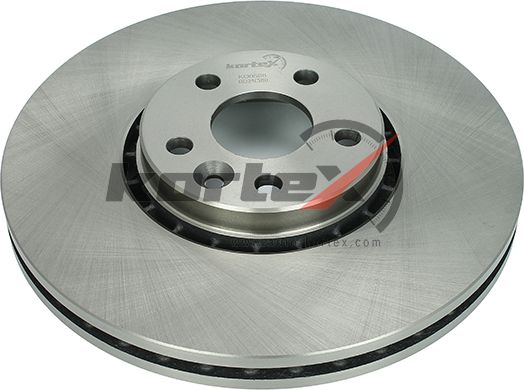 KD0588_Диск торм. VOLVO XC60 08- перед. (d=328mm) (Kortex). Артикул KD0588