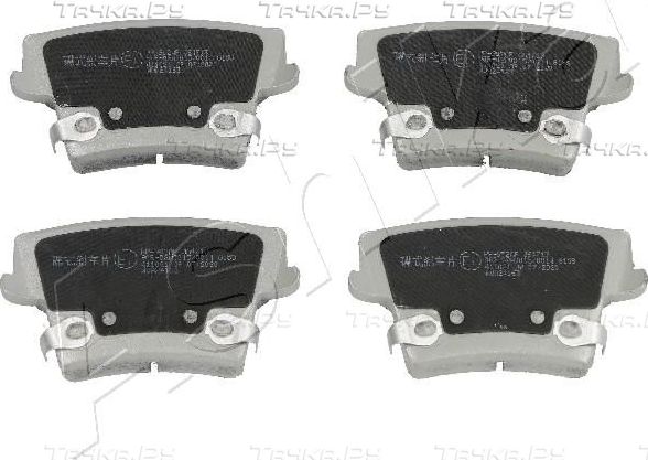 Тормозные колодки ASHIKA задние для Chrysler 300C II 2011-2026. Артикул 51-09-902