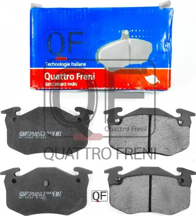 Колодки тормозные дисковые задние к-т без датчика износа (Quattro Freni). Артикул qf54300110