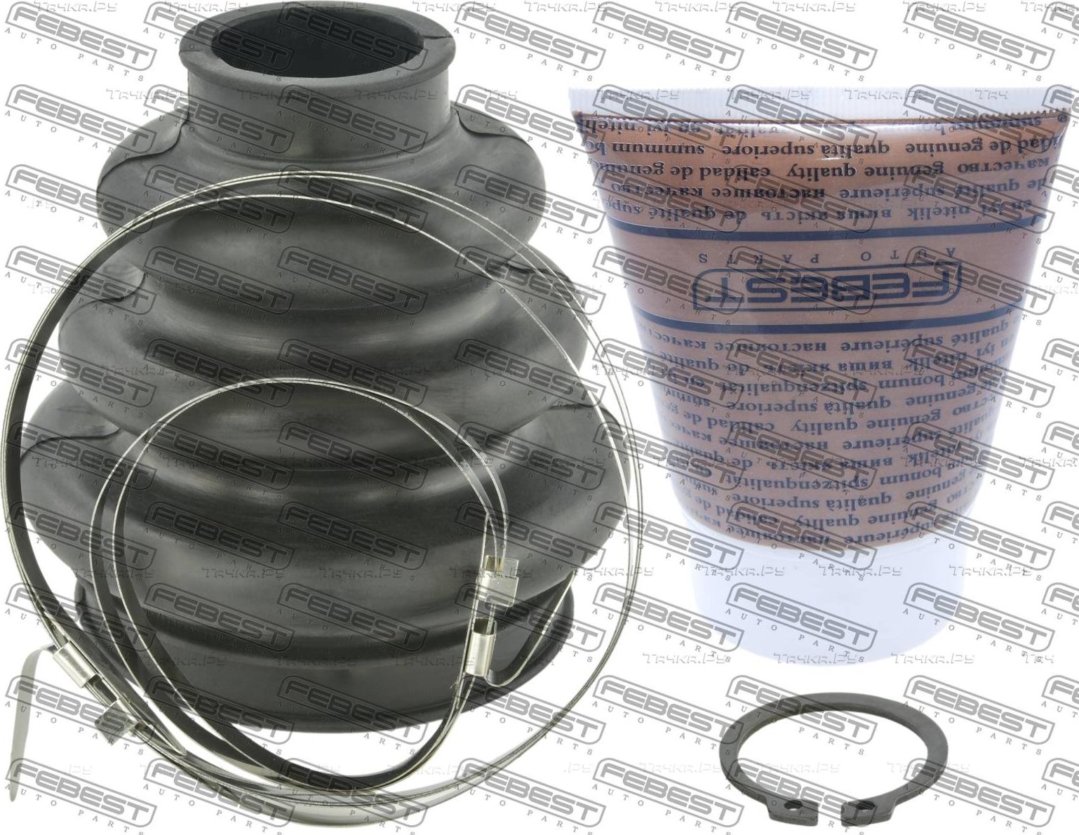 Пыльник шруса (комплект) Febest задний для BMW 1 I (E81/E82/E87/E88) 2004-2011. Артикул 1917-X1R