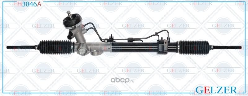 H3846A Рулевой механизм ГУР Hyundai Solaris, KIA Rio III (Аналог) (Gelzer) Gelzer. Артикул H3846A