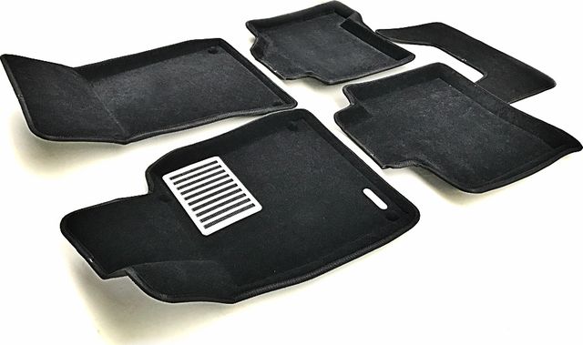 Коврики текстильные Euromat 3D Lux для салона Mercedes-Benz S-Класс W222 2014-2026. Артикул EM3D-003515