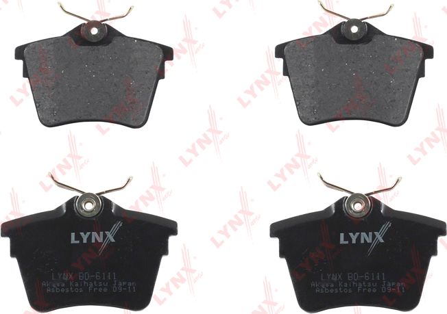 Тормозные колодки LYNXauto. Артикул BD-6111