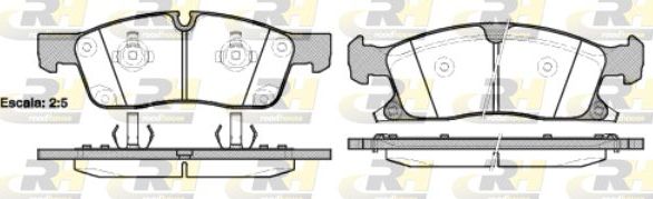 Тормозные колодки RoadHouse. Артикул 21430.02