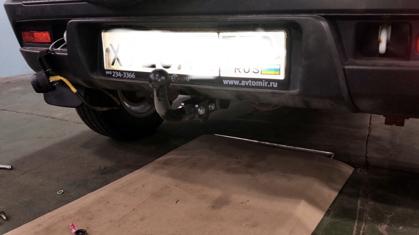 Фаркоп Garant для Chevrolet Niva 2002-2020. Артикул G-CH070