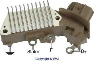 Реле-регулятор напряжения генератора WAI. Артикул IN441
