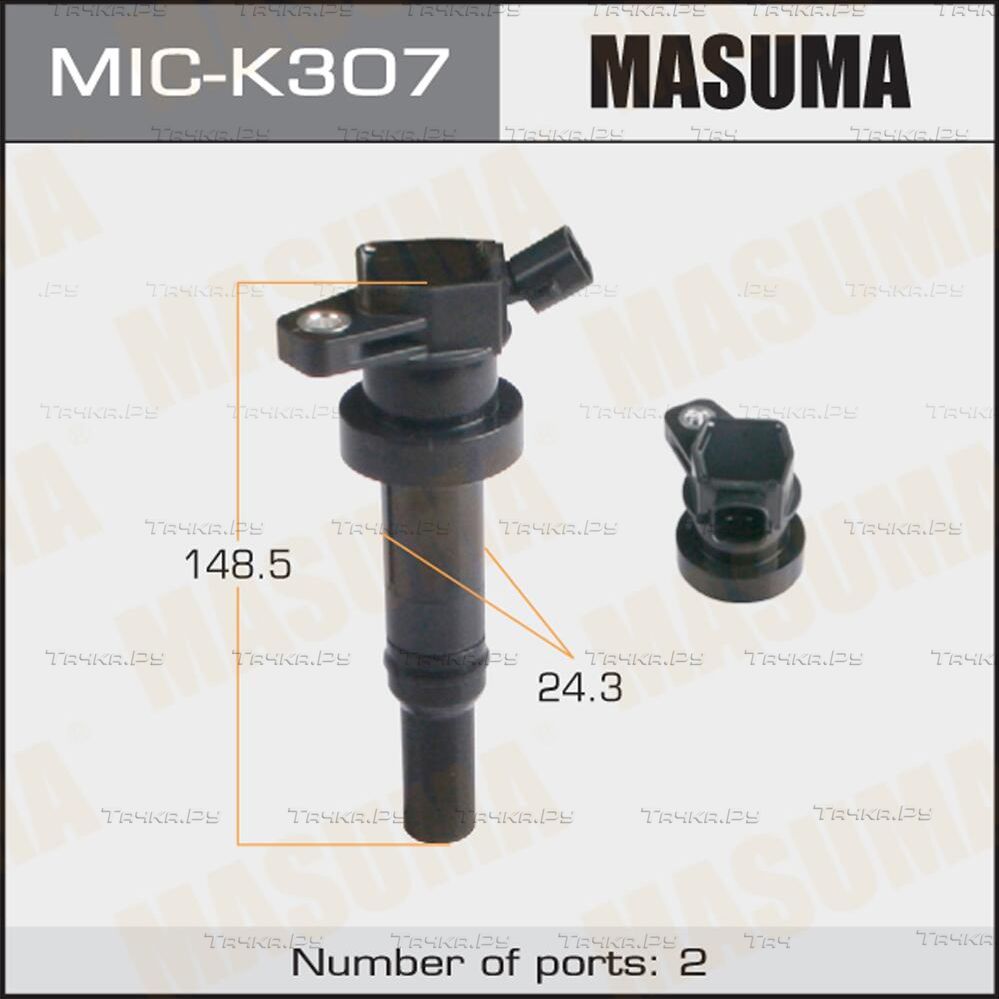 Катушка зажигания Masuma для Kia Rio IV 2017-2026. Артикул MIC-K307