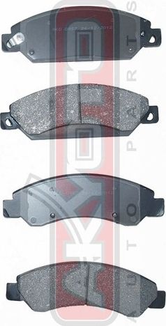 Тормозные колодки Akyoto Packing AKYOTO передние для Chevrolet Express II 2007-2026. Артикул AKD-0957