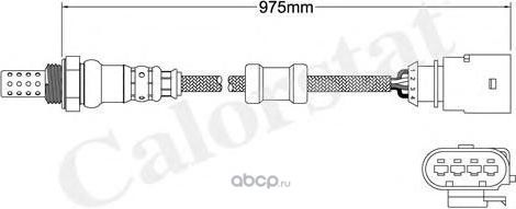 Лямбда-зонд (Vernet). Артикул LS140015