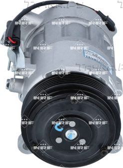 Компрессор кондиционера NRF EASY FIT для BMW 4 F32/F33/F36 2013-2026. Артикул 320229