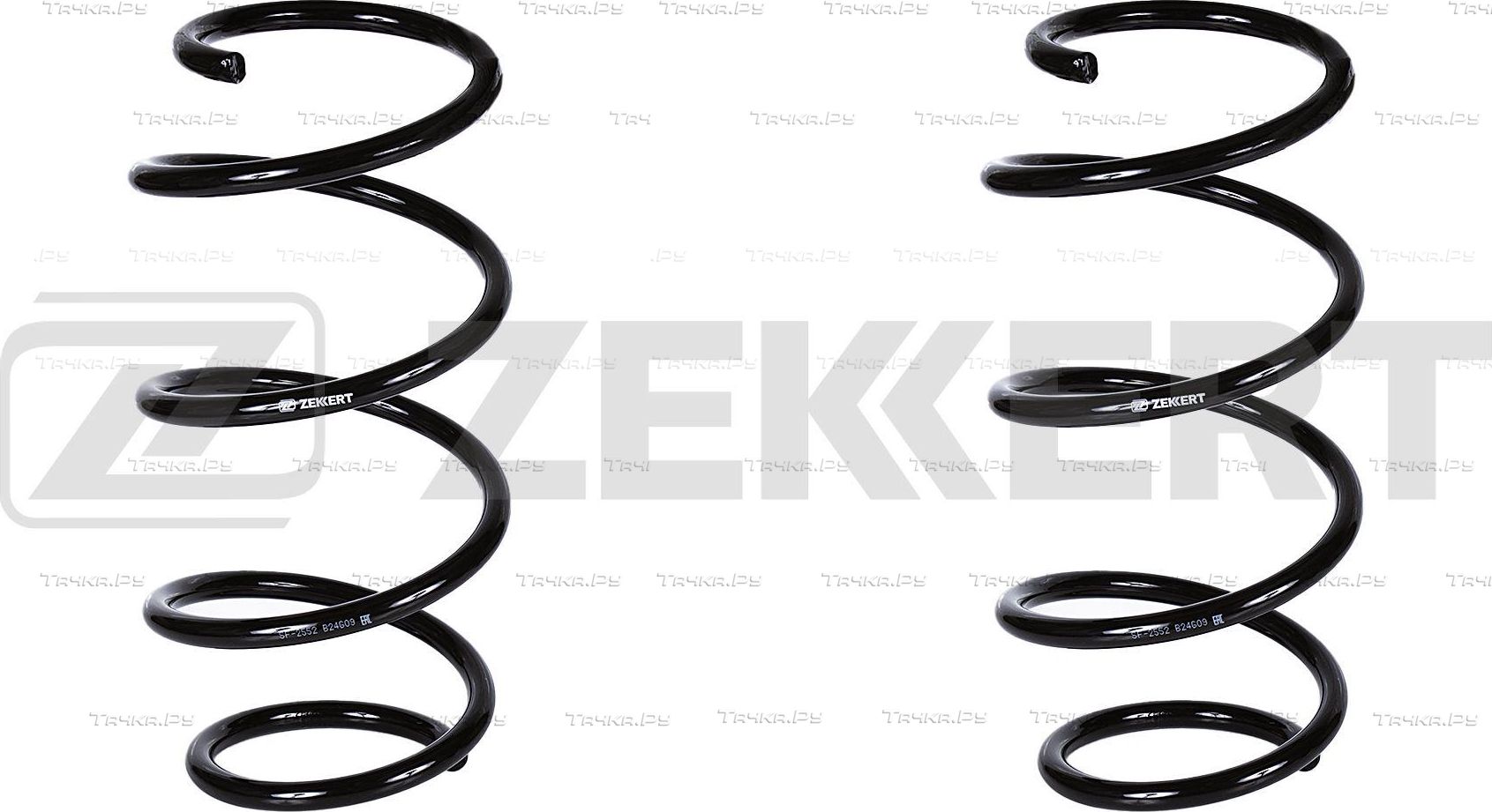 Пружина подвески Zekkert передняя для Renault Laguna III 2007-2015. Артикул SF-2552