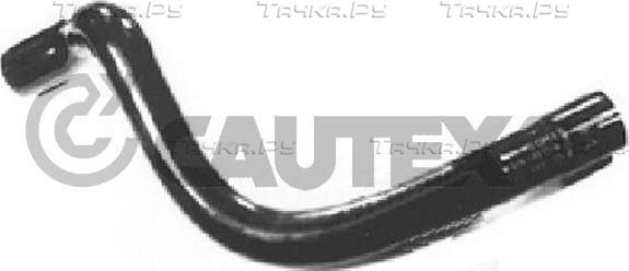 Патрубок системы охлаждения (радиатора) Cautex. Артикул 016338