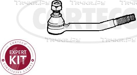 Наконечник рулевой тяги Corteco правый для ВАЗ 2105 1981-2012. Артикул 49401212