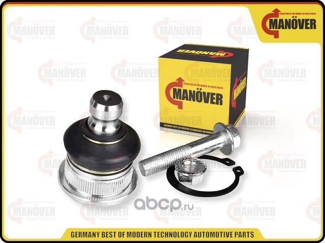 Шаровая опора в сборе с пыльником и крепежом (Manover). Артикул MR1604793