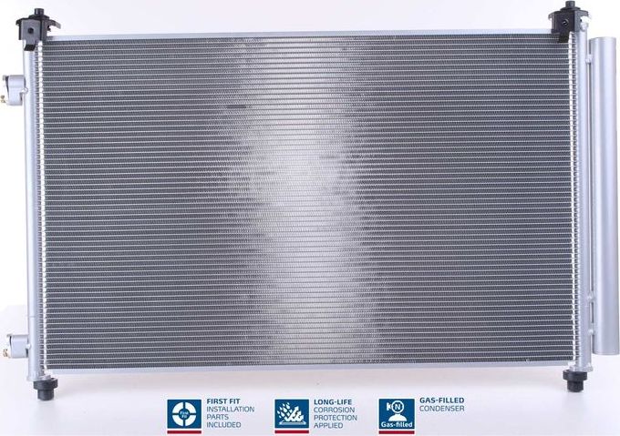 Радиатор кондиционера (конденсатор) Nissens (алюминий). Артикул 940253