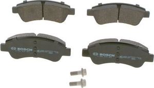 Тормозные колодки Bosch (Low-Metallic) передние для Citroen C3 II 2009-2016. Артикул 0 986 494 027
