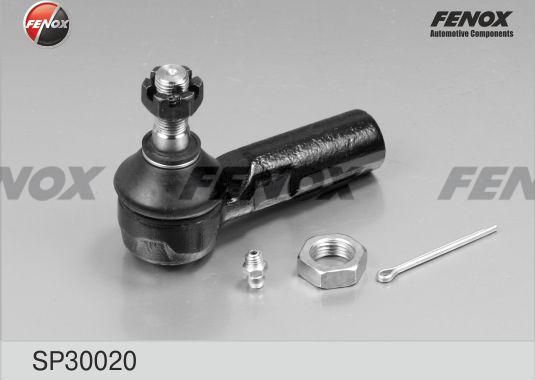 Наконечник рулевой тяги Fenox. Артикул SP30020