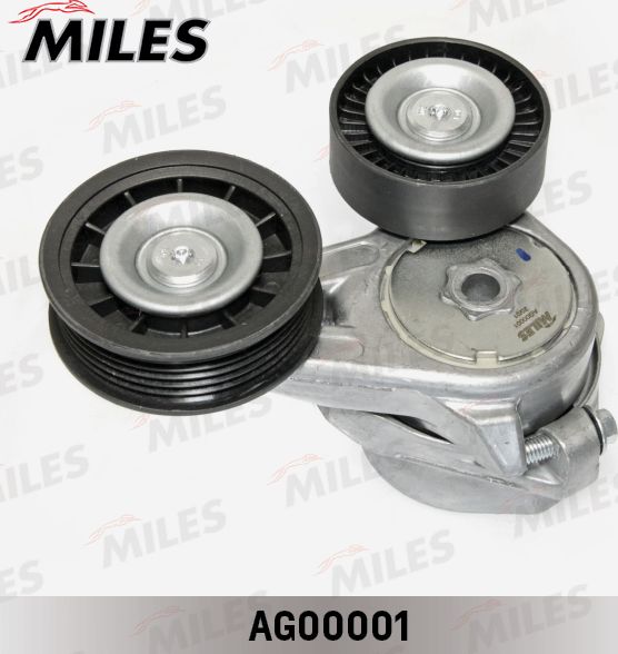 Натяжной ролик (натяжитель) приводного ремня Miles для Ford C-MAX I 2005-2010. Артикул AG00001