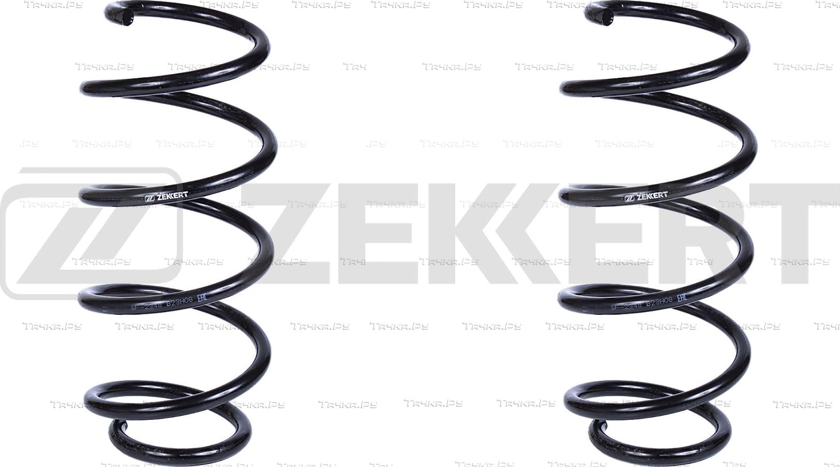 Пружина подвески Zekkert задняя для Hyundai i30 II 2013-2016. Артикул SF-2348