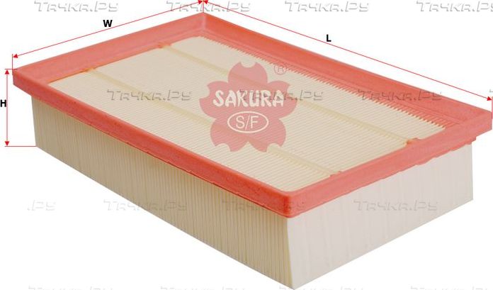 Воздушный фильтр Sakura. Артикул A-40080