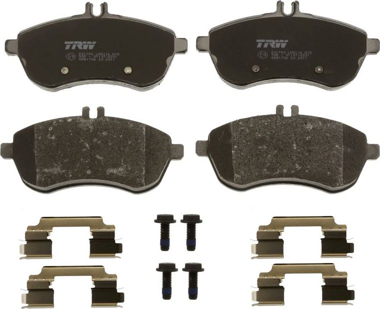 Тормозные колодки TRW COTEC. Артикул GDB1736