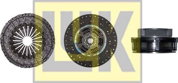 Сцепление (комплект) LuK RepSet для DAF CF 65 2001-2013. Артикул 640 3079 00