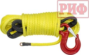 Трос синтетический РИФ 6 мм/15 м (готовый). Артикул Rope 6mm15m