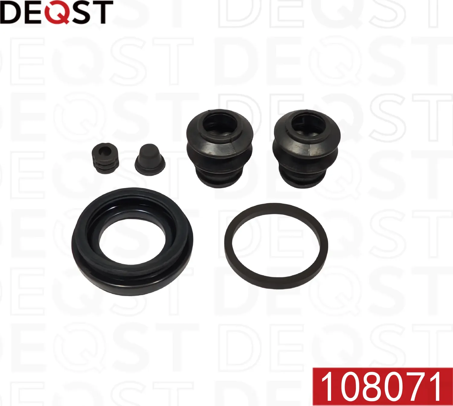 Ремкомплект тормозного суппорта заднего (для поршня O 31 mm  суппорт Kasco). HYUNDAI Accent (MC) 05- (Deqst). Артикул 108071