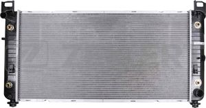 Радиатор охлаждения двигателя Zekkert (алюминий) для Hummer H2 2004-2009. Артикул MK-1251